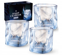 Набір склянок S&T графіт 260 мл для віскі, 6 шт