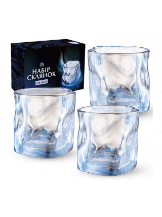 Набір склянок S&T графіт 260 мл для віскі, 6 шт