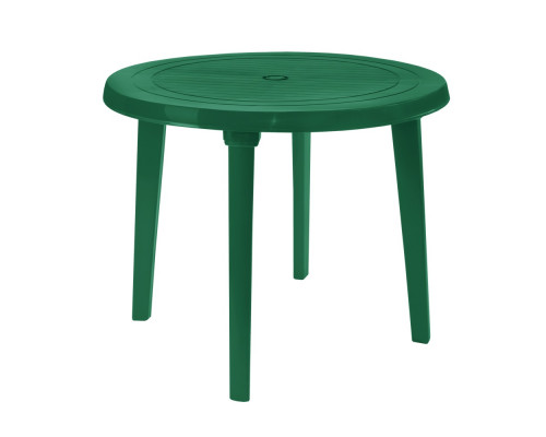 Стіл круглий d-90 см. (зелений)