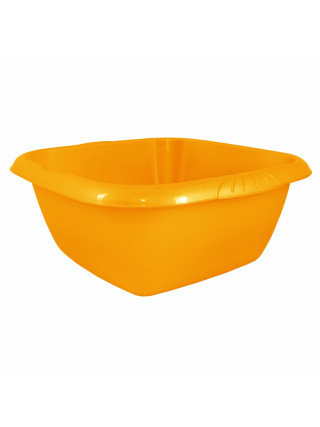 Таз квадратний ЄВРО 9 л. (колір в асортименті)