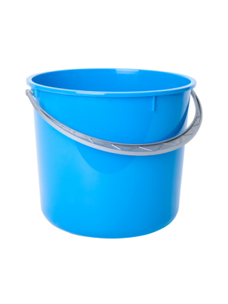 Відро кругле 14 л. (аква) (в уп. 15 шт)