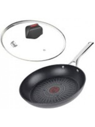 Сковорода алюм. з антипр. покриттям зі скляною кришкою, діам.28см. Артикул: 25-45-259. TM "