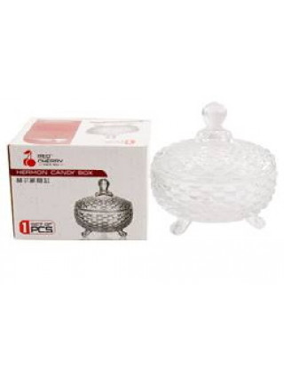 Цукерниця скляна Interos 17/15/12 см 1 л 