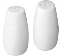 Набір для солі та перцю Ardesto, 2 предмети, порцеляна, білий