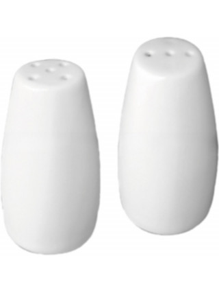 Набір для солі та перцю Ardesto, 2 предмети, порцеляна, білий