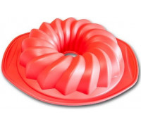 Форма силіконова для випічки кексу Krauff 30*26,5*6 см. (червоний)