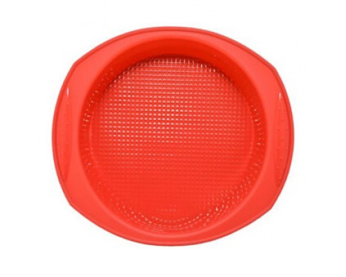 Форма силіконова для випічки кругла Krauff 29,3*25,2*6 см. (червоний)