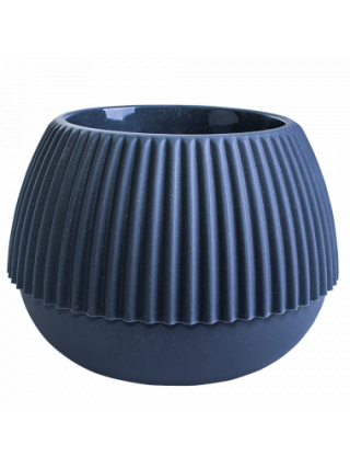 Вазон "Бохо" d17, 27*20см, 2,5л (граніт)