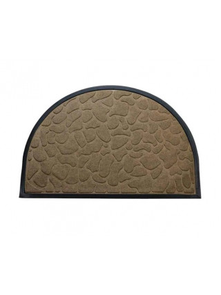 Килимок придверний DarianA MX світло-коричневий, 40х60 см (півколо) 