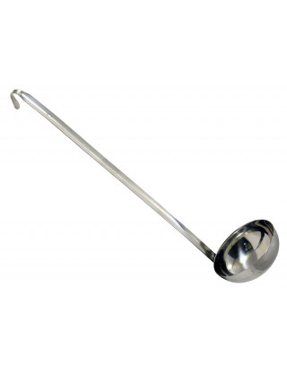Черпак Interos 240 мл, 1,5 мм, з нержавіючої сталі, L 35 см., d-9,5 см.