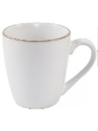 Чашка Ardesto Asti, 360мл, кераміка, білий