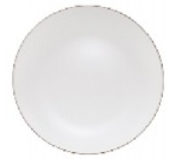Тарілка десертна Ardesto Asti, 19.4см, кераміка, білий