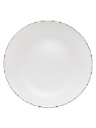 Тарілка десертна Ardesto Asti, 19.4см, кераміка, білий