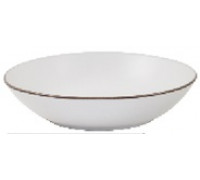 Тарілка супова Ardesto Asti, 790мл, 20.2см, кераміка, білий