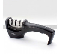 Точилка для ножів Ardesto Gemini, 20.5x5.5x7.5см, вольфрамовий сплав, пластик, чорний