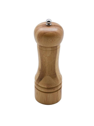 Млинок для солі та перцю Ardesto Midori, 50мл, бамбук, нержавіюча сталь