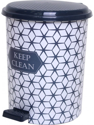 Відро для сміття з педаллю Elif Plastic 10 л. (keep clean)