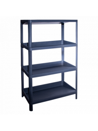 Полиця для взуття 4-х ярусна Алеана 56*33*105 см (граніт)