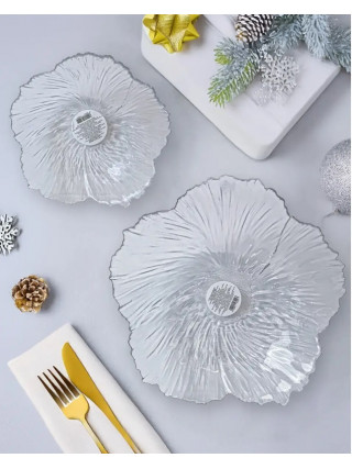 Салатник Vittora Морозна квітка 290 мм, 