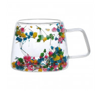 Набір чашок Vittora Фарби літа 200мл з подвійним дном 2 шт, 