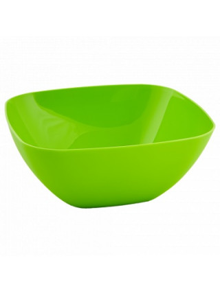 Салатниця глибока 24*24*9,5 см. (оливковий)