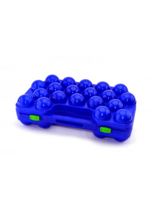 Лоток для яєць на 20 шт. (синій)