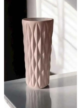 Ваза керамічна Кераміст кашемір 200 мм глянець зефір