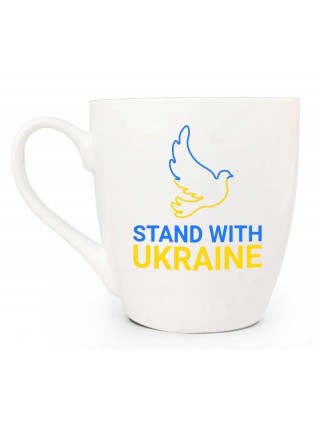 Кружка 500 мл Kvarta Бути з Україною  + подарункова  коробка  Kvarta (9шт/уп)