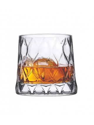 Набір склянок Pasabahce Leafy для віскі 300 мл, 4 шт, 