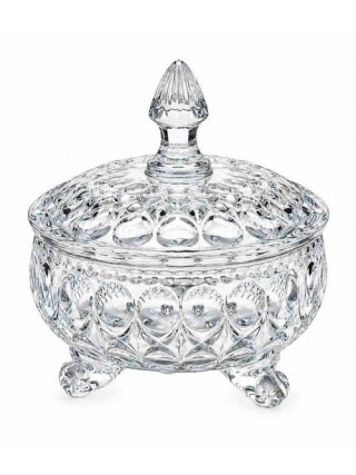 Цукерниця GarboGlass 1000 мл 17,8см в подарунковій коробці