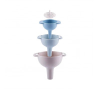 Набір лійок з сіткою Empire Моно 9,5 *7 *5,5 см 3 шт