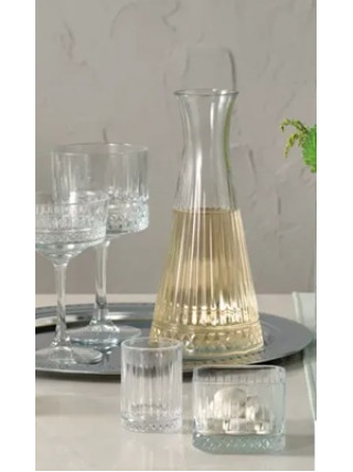 Графін Pasabahce Elysia зі скляною кришкою v-940мл, h-26,4 см (под.уп.)