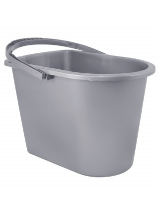 Відро прямокутне 14 л. (сірий)