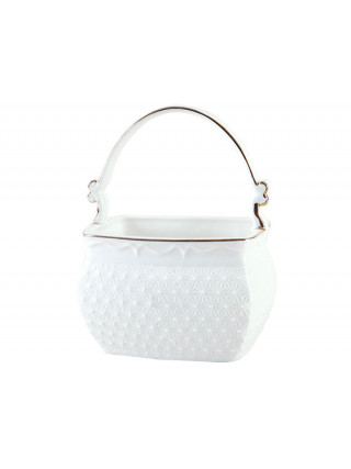 Цукерниця з ручкою Interos "Снігова королева" квадратна