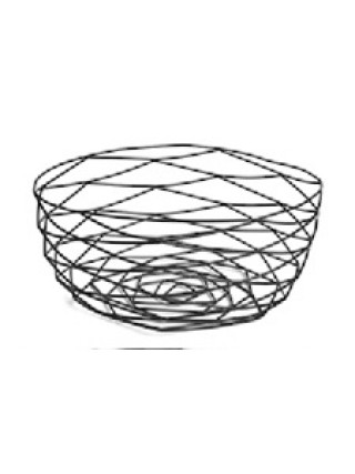Корзинка для овочів, фруктів Тадар Feniks GEO ЧОРНА  24*24,10,5 см