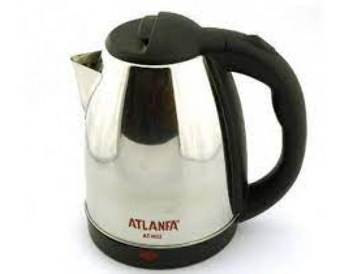 Чайник електричний Atlanfa (метал) 2 л, 1800 Вт, дисковий