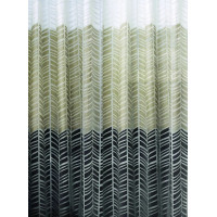 Шторка для ванної WERK Градієнт PEVA 180x180 (з кільцями)