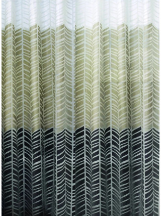 Шторка для ванної WERK Градієнт PEVA 180x180 (з кільцями)