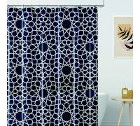 Шторка для ванної WERK Планетарій PEVA 180x180 (без кілець)