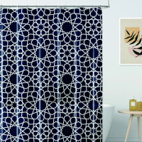 Шторка для ванної WERK Планетарій PEVA 180x180 (без кілець)