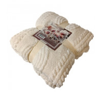 Плед VERSAILLES Коси Айворі 200*220 см