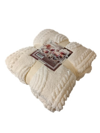 Плед VERSAILLES Коси Айворі 200*220 см