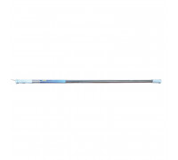 Карниз для ванної WERK з нержавіючої сталі 110-200см, 