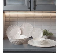 Тарілка десертна Vittora Blanco Lava 190 мм