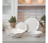 Тарілка десертна Vittora Blanco Origami 190 мм