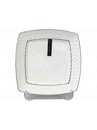 Тарілка квадратна 6,5 Interos ''Снігова королева'' 16,5 см.