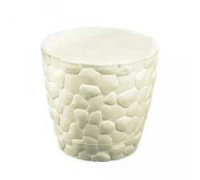 Вазон Elif Plastiс "Камінці" 11,5*10,5 см; 0,75 л. (бежевий) 