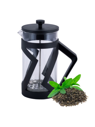 Френч-прес Kamille Pl 1000 мл (нержавіюча сталь, скло, пластик)