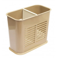 Підставка для столових приборів Plastic's Craft 16*8*13 см (капучино)