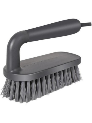 Щітка для миття ARDESTO Minimalism 18х11x5.2см, пластик, сірий темний